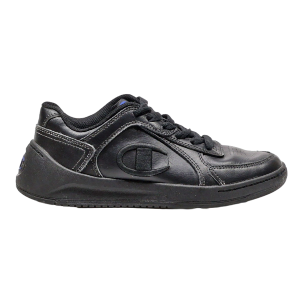 CHAMPION Sneaker Trainers Black Leather Womens UK 4.5 Online Hot Sale