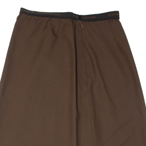 GOLD ZACK STABILO Womens A-Line Skirt Brown Knee Length M Fashion