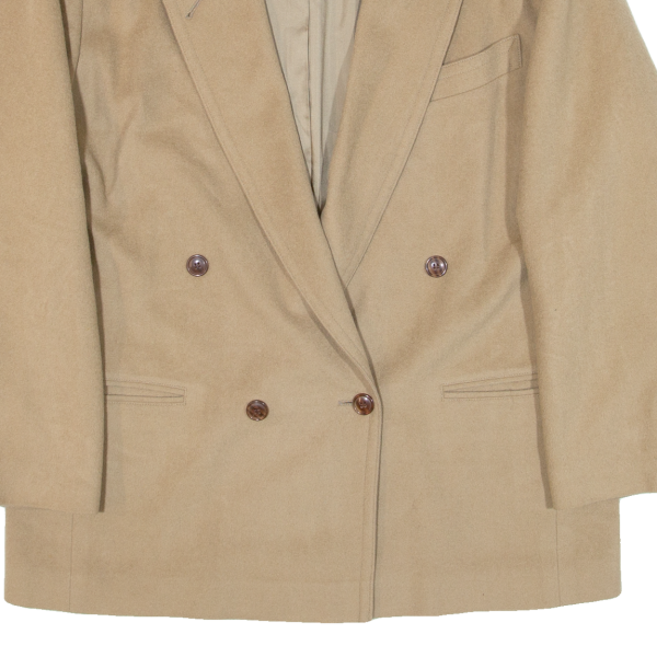 BOGNER Womens Blazer Jacket Beige Knit XL Hot on Sale