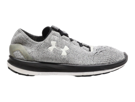 UNDER ARMOUR Sneaker Trainers Grey Synthetic Womens UK 6 Fashion