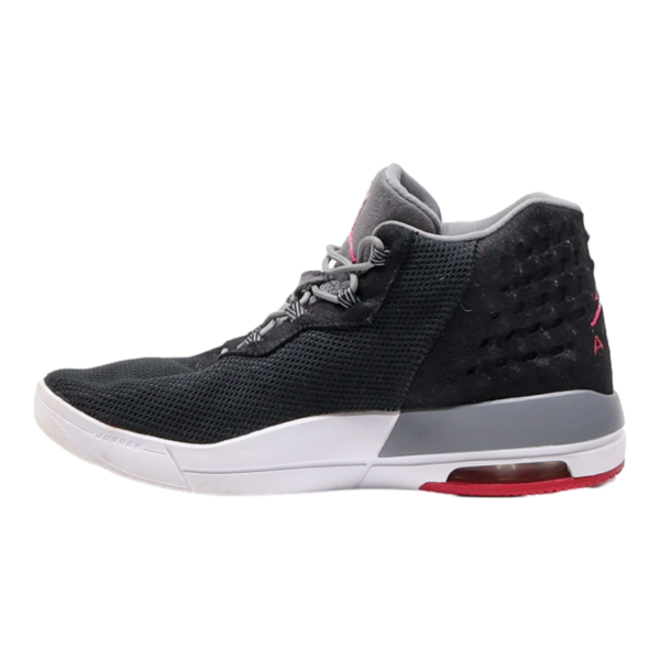 AIR JORDAN High Top Trainers Black Synthetic Girls UK 5.5 For Discount