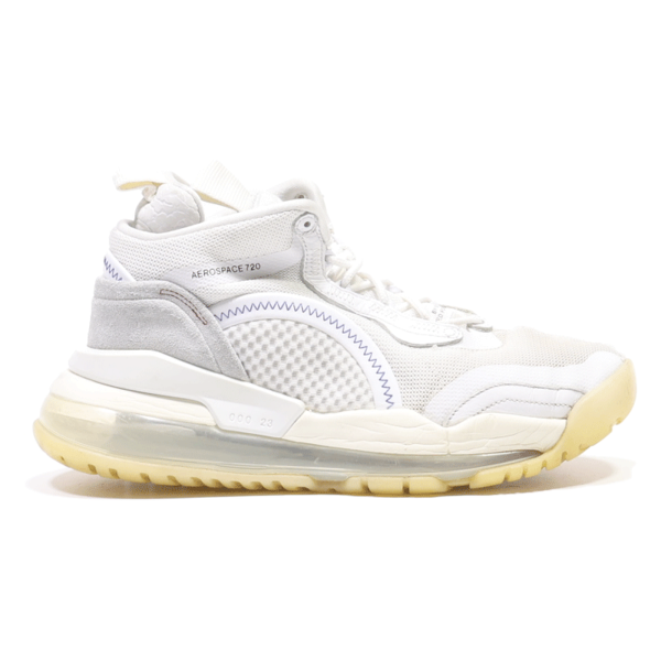 AIR JORDAN High Top Trainers White Synthetic Mens UK 7.5 Online Hot Sale