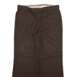 TREVIRA Womens Trousers Brown Regular Straight Wool W32 L27 Online now