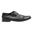 BORELLI Oxford Shoes Black Leather Mens UK 9.5 For Cheap