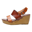 AMERICAN EAGLE Wedge Heels Brown Synthetic Womens UK 3.5 Online