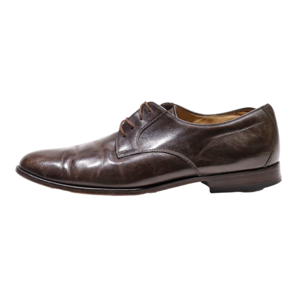 BALLY Oxford Shoes Brown Leather Mens UK 7.5 Supply