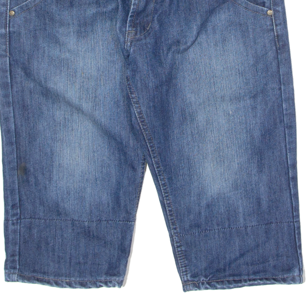 MEDIA JEANS Mens Jorts Shorts Blue M W32 Cheap