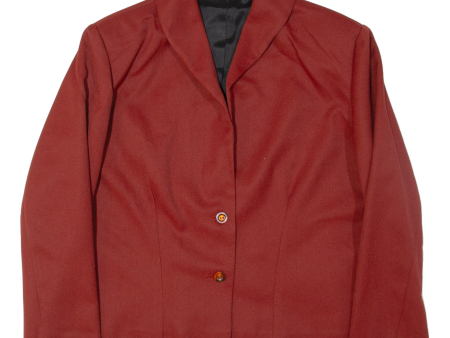 Womens Blazer Jacket Red M Cheap