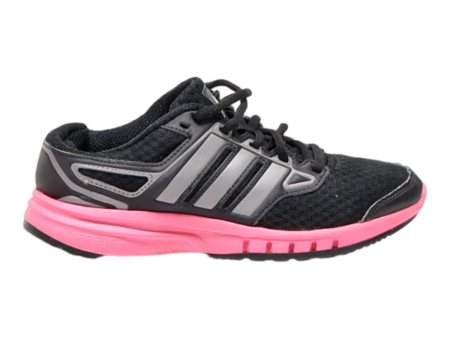 ADIDAS Low Top Trainers Black Synthetic Womens UK 4 Fashion