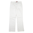 TEDDY S Womens Trousers White Regular Bootcut W28 L30 Cheap