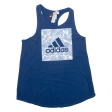 ADIDAS Womens Vest Blue Sleeveless M For Sale