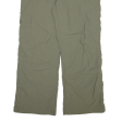 URBAN ACTIVE Womens Trousers Green Relaxed Straight W40 L31 on Sale