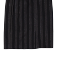 BIAGGINI Womens Pencil Skirt Black Midi Wool Striped M Supply