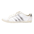 ADIDAS Coneo Sneaker Trainers White Leather Womens UK 6.5 Online Sale