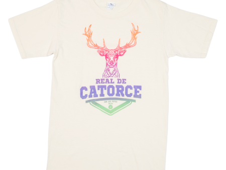 YAZBEK Real De Catorce Mens T-Shirt Beige S Supply