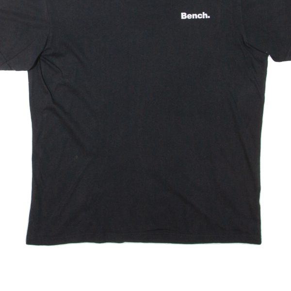 BENCH Mens T-Shirt Black M Online