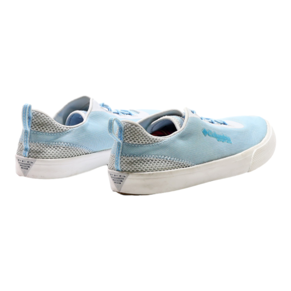 COLUMBIA Low Top Trainers Blue Canvas Womens UK 6.5 Discount