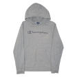 CHAMPION Boys Grey Hoodie 2XL For Sale