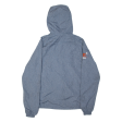 SUPERDRY Mesh Lined Mens Rain Jacket Grey Hooded S Online now