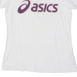 ASICS Womens T-Shirt White M For Cheap