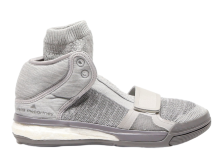 ADIDAS High Top Trainers Grey Synthetic Womens UK 4.5 Online