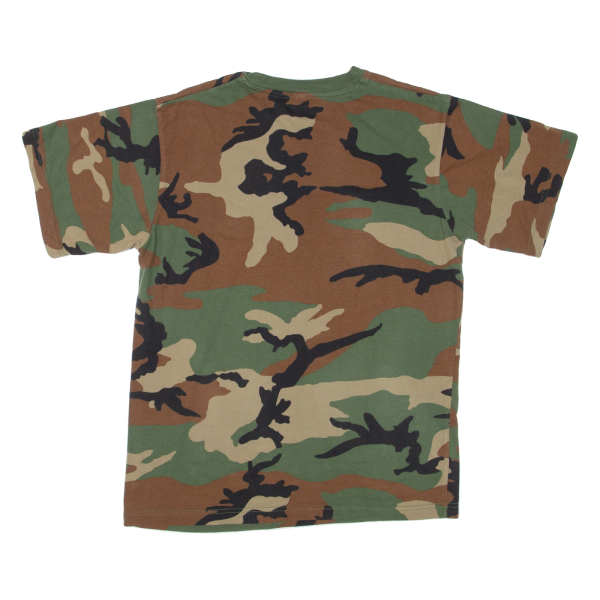 Swiss Raid Commando Camo Mens T-Shirt Green M Hot on Sale