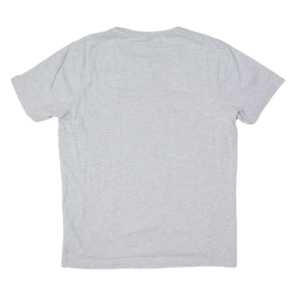 BENCH Mens T-Shirt Grey M Online Hot Sale