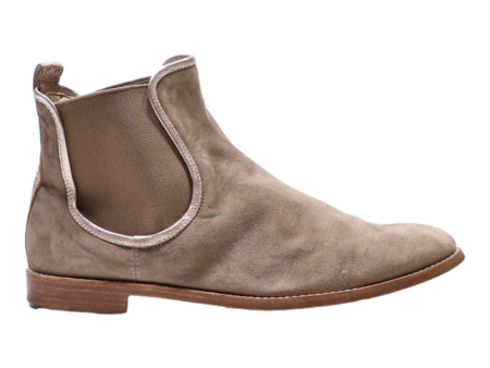 AGL Ankle Boots Beige Suede Womens UK 6 Online Sale