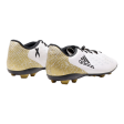 ADIDAS Football Boots White Leather Mens UK 5 For Sale