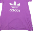 ADIDAS Womens T-Shirt Purple S For Discount