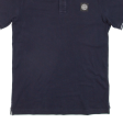 STONE ISLAND Mens Polo Shirt Blue S Hot on Sale