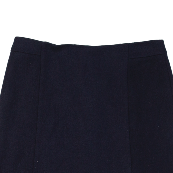 HUGO BOSS Mareska Womens Bandage Skirt Blue Short Wool UK 8 Online Sale