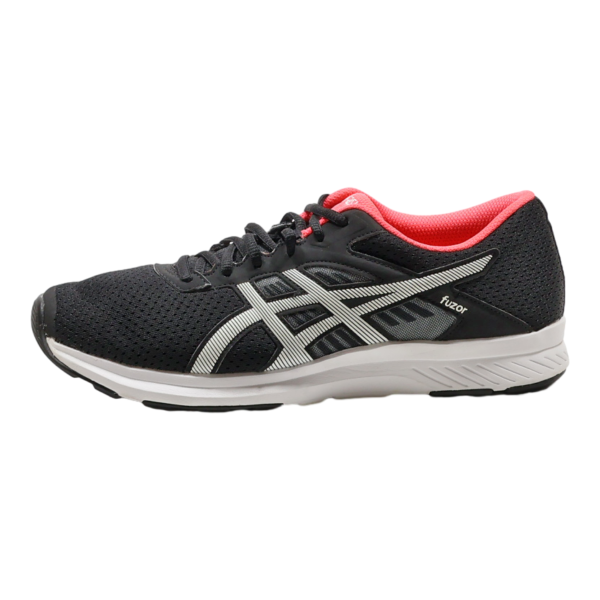 ASICS Fuzor Sneaker Trainers Black Synthetic Womens UK 7 For Cheap