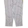 Striped Mens Trousers Grey Regular Tapered W34 L21 For Sale