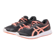 ASICS Sneaker Trainers Black Synthetic Womens UK 2 For Cheap