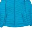 COLUMBIA Womens Puffer Jacket Blue L Online now