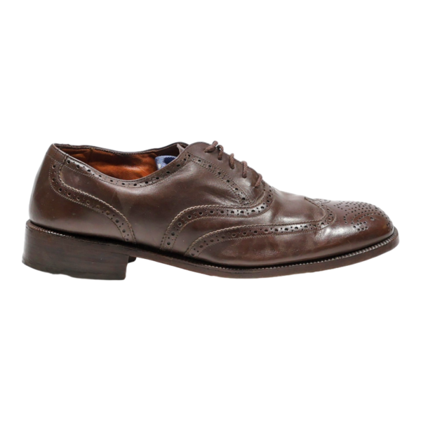 BALLY Brogue Shoes Brown Leather Mens UK 9 Online Hot Sale