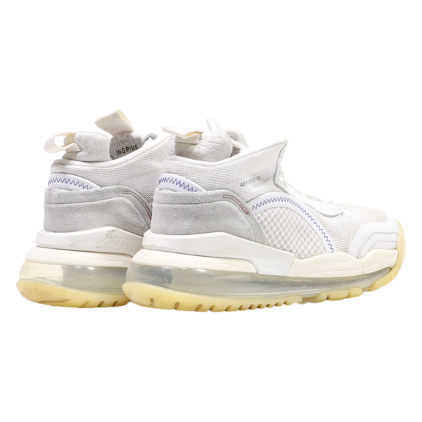 AIR JORDAN High Top Trainers White Synthetic Mens UK 7.5 Online Hot Sale