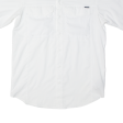 COLUMBIA Omni-shade Mens Plain Shirt White S For Sale