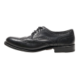 BORELLI Brogue Shoes Black Leather Mens UK 8 For Cheap