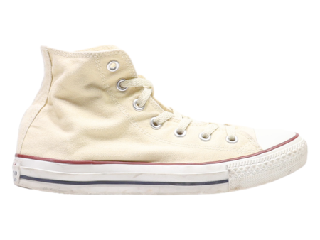 CONVERSE Chuck Taylor All Star High Top Trainers Cream Canvas Mens UK 5.5 Discount