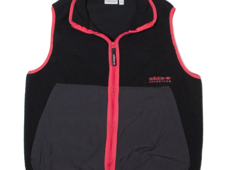 ADIDAS ADVENTURE Womens Fleece Gilet Black S For Sale