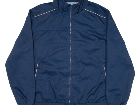 ATLAS Mens Jacket Blue 2XL For Cheap