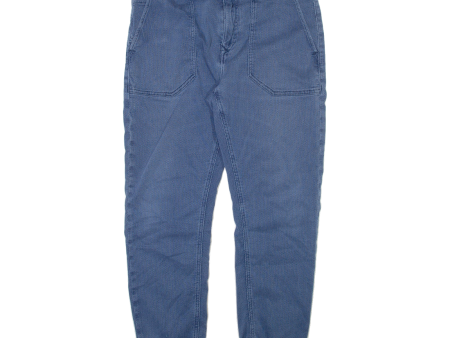 TIMBERLAND Mens Trousers Blue Slim Tapered W32 L27 Online Hot Sale