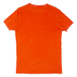 TIMBERLAND Slim Fit Mens T-Shirt Orange S on Sale