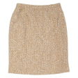 MADELEINE Womens Pencil Skirt Beige Knee Length Wool 90s UK 16 Online Hot Sale