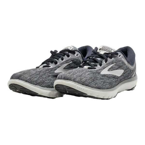 BROOKS Sneaker Trainers Grey Canvas Womens UK 4.5 Sale