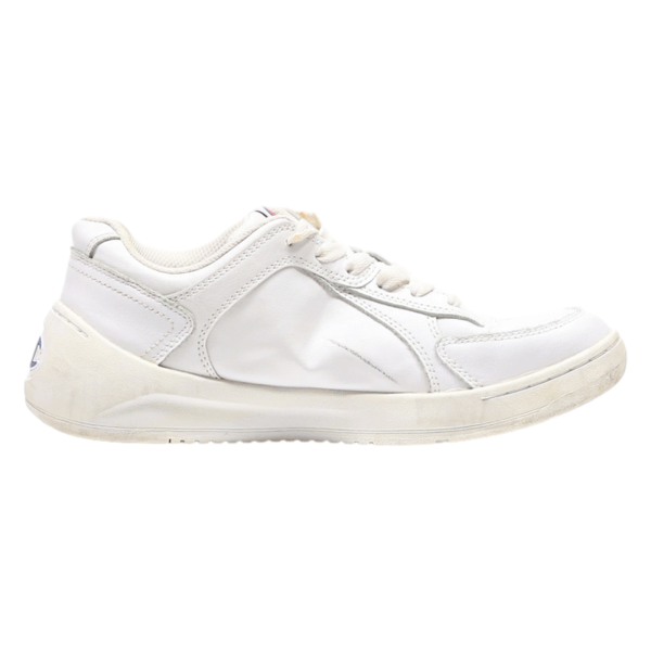 CHAMPION Sneaker Trainers White Leather Womens UK 7 Hot on Sale