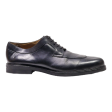 BEXLEY Oxford Shoes Black Leather Mens UK 7.5 Online Sale