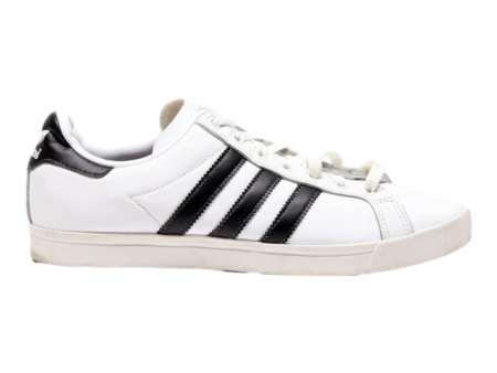 ADIDAS Coast Star Sneaker Trainers White Leather Mens UK 6.5 For Discount